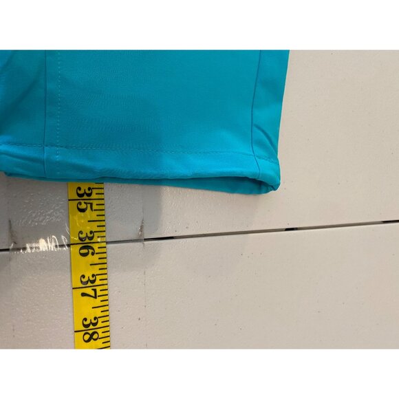 Chicos Womens Turquoise Relaxed Fit Pants Size 6 - Picture 7 of 10